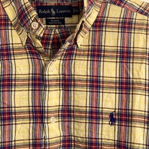 Polo Ralph Lauren Short Sleeve Button up Large